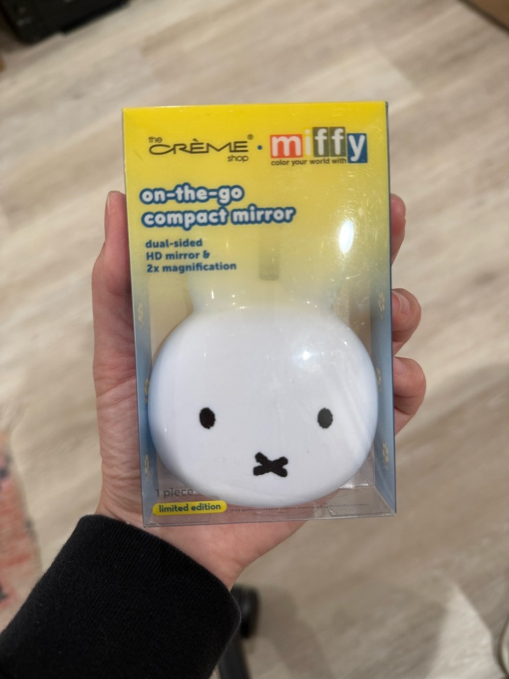 The Crème Shop x Miffy On-The-Go Compact Mirror - White Miffy Face